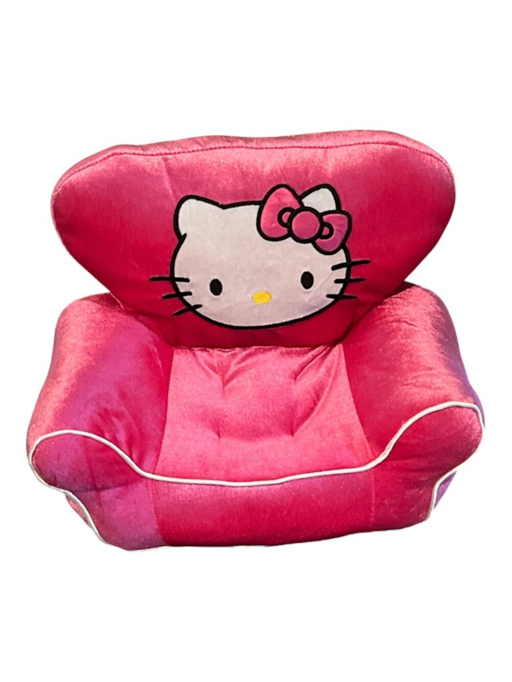 HELLO KITTY BUILD A BEAR Pink Plush Chair Doll Furniture Doll Accessories